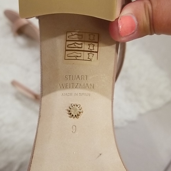 🎉SOLD🎉💕STUART WEITZMAN💕 Patent Sandal ~ Pink - Picture 16 of 16